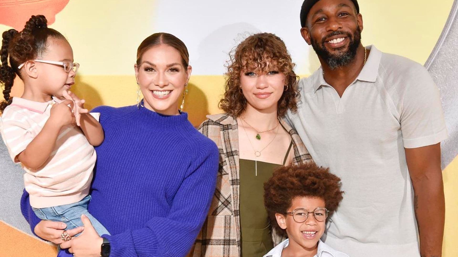 tWitch’s wife Allison Holker celebrates Easter with her kids