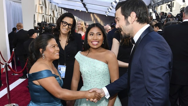 Yalitza Aparicio and Diego Luna