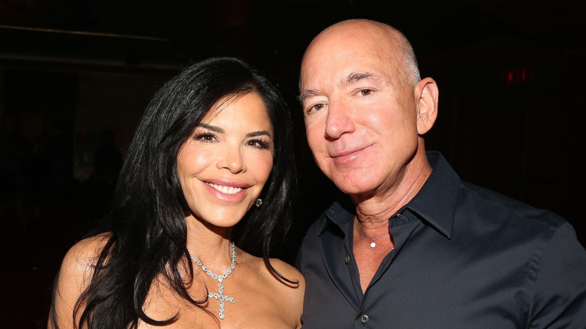 Lauren Sanchez Bezos stands by Jeff at his mother's heartbreaking funeral