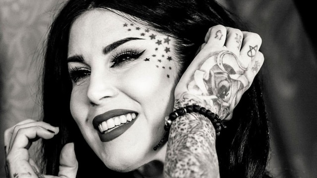 Kat Von D Launches Her Make Up Line In Milan