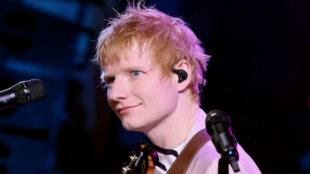  Ed Sheeran performs onstage during the 2025 TIME100 Gala at Jazz at Lincoln Center on April 24, 2025 in New York City.