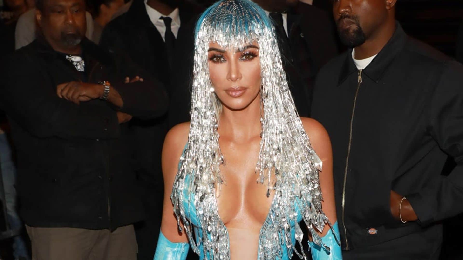 Kim Kardashian and Serena Williams serve McDonald's at Met Gala after party