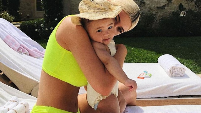 Kylie Jenner, Stormi Webster throwback