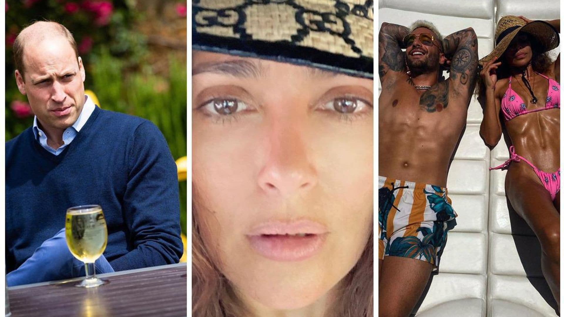 Salma Hayek goes makeup free, Prince William hits up a pub and more star photos