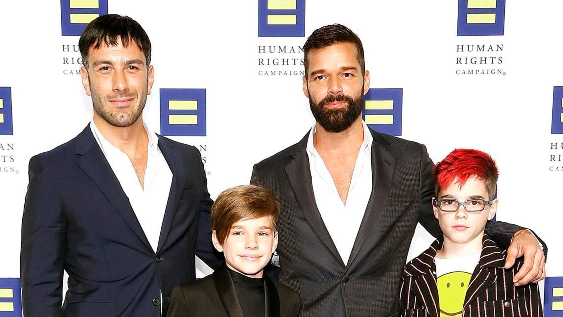 Ricky Martin’s son Matteo is image of his famous father in star’s new selfie of his ‘little charmer’