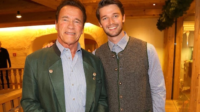Arnold y Patrick Schwarzenegger