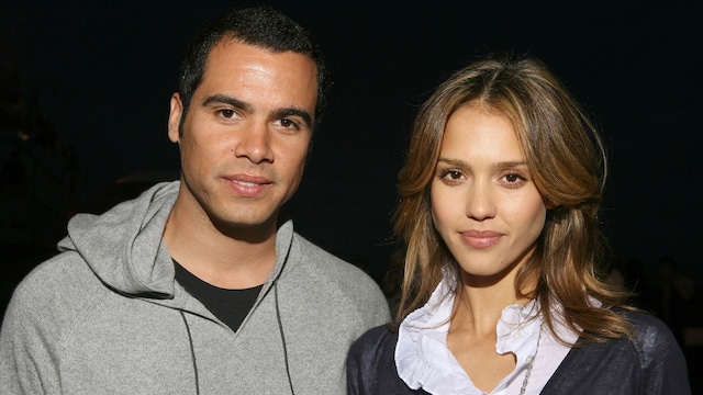 Cash Warren and Jessica Alba (Photo by Michael Bezjian/WireImage) 