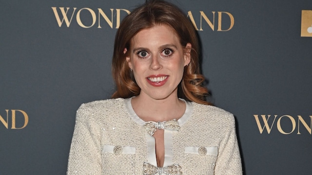 LONDON, ENGLAND - MARCH 06: Princess Beatrice of York attends prematurity research charity Borne's Wonderland Gala with newly announced patron Princess Beatrice of York at The V&A on March 6, 2025 in London, England. (Photo by Dave Benett/Getty Images)