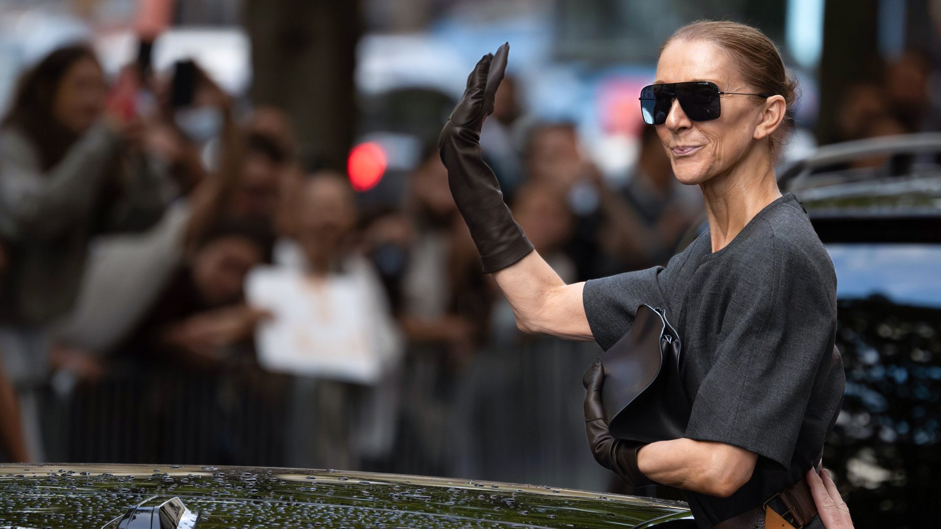 The singer was all smiles as she waved to fans while preparing for her highly anticipated return to the stage.
