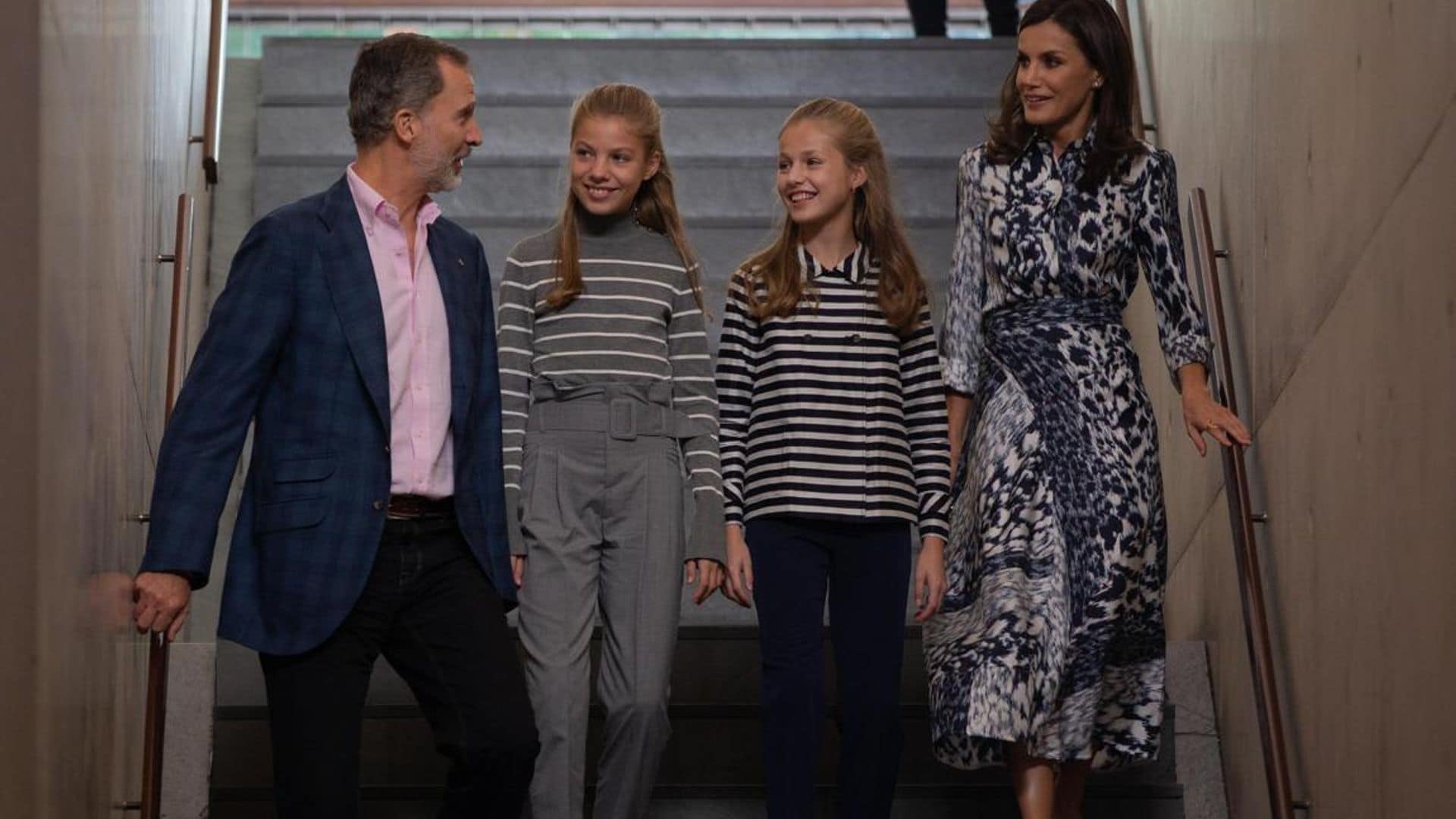 Queen Letizia and King Felipe take Spanish Princesses to see the new Star Wars movie
