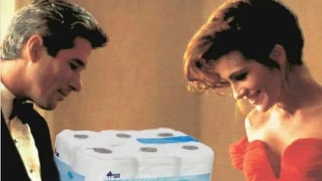 Coronavirus meme - Pretty Woman