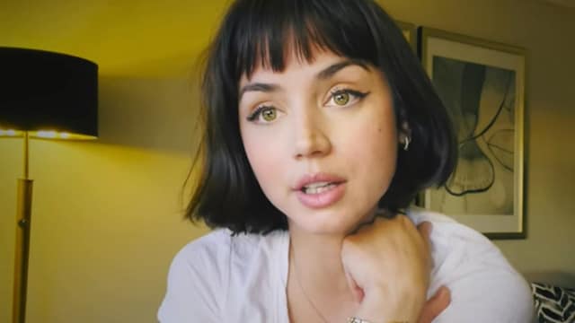 Ana de Armas post-breakup haircut