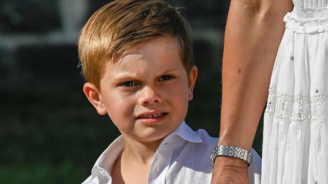 Crown Princess Victoria snaps son Prince Oscar's adorable birthday photo