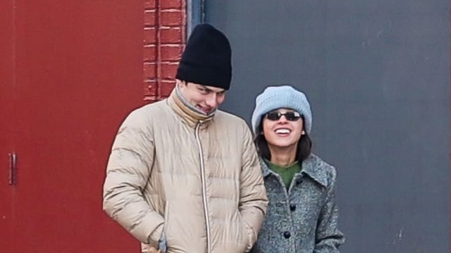 
Olivia Rodrigo and Louis Partridge are pictured during a rare sighting in New York City. 