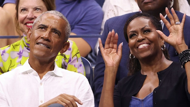 Michelle Obama addresses the Barack Obama divorce rumors with humor