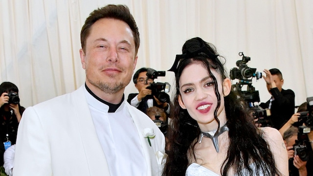 Elon Musk and Grimes at the Met Gala