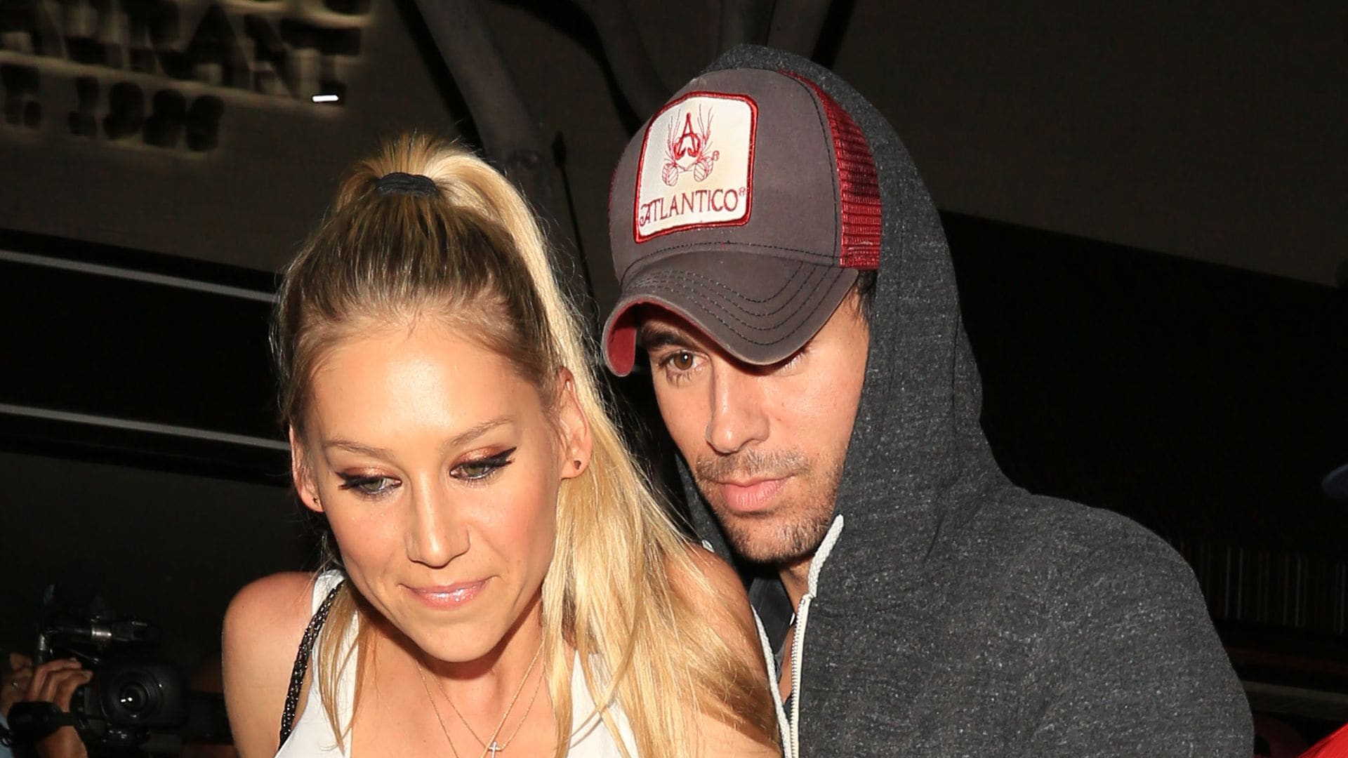 Enrique Iglesias and Anna Kournikova step out with their kids after health scare