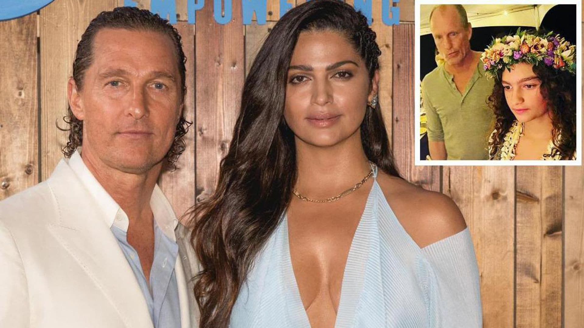 Camila McConaughey shares hilarious photo of ‘uncle’ Woody Harrelson at Vida’s 13th birthday party