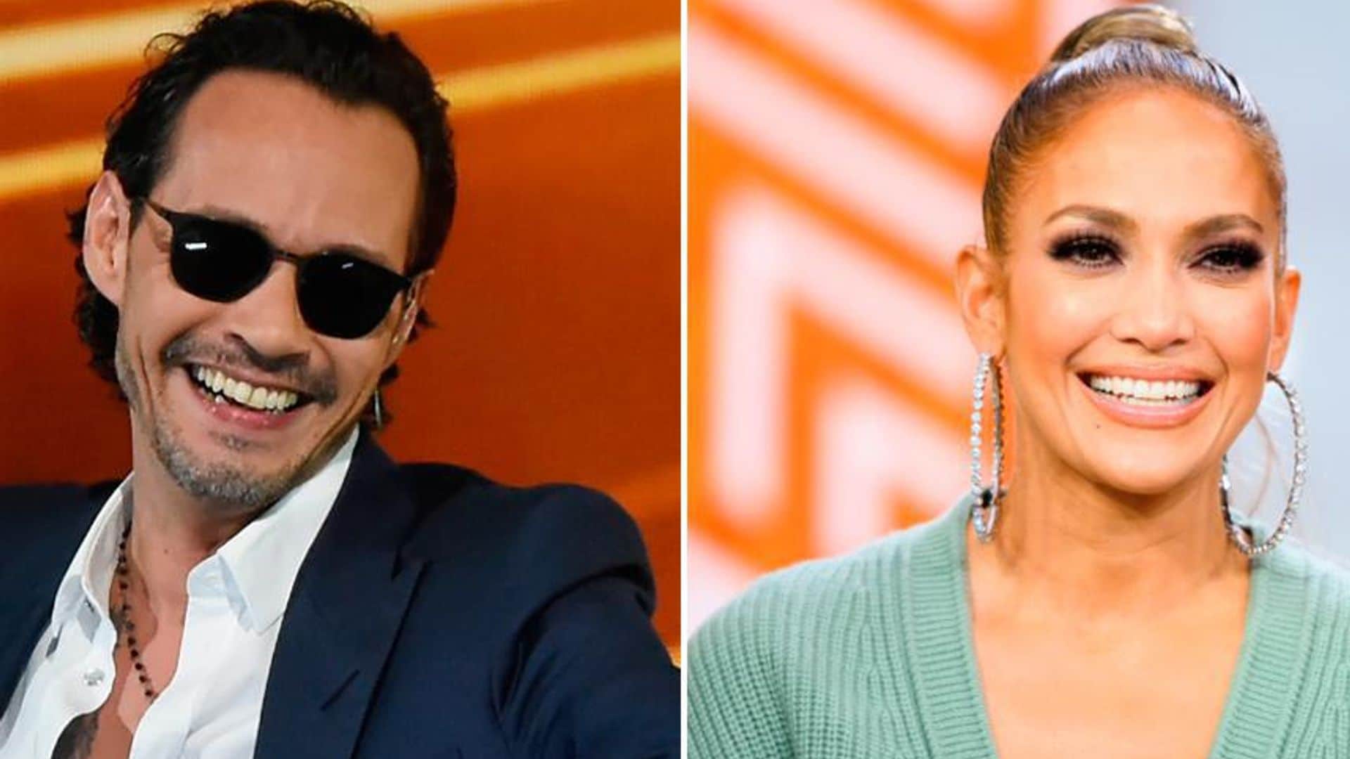Marc Anthony hilariously bumps into Jennifer Lopez at an L.A. hotel