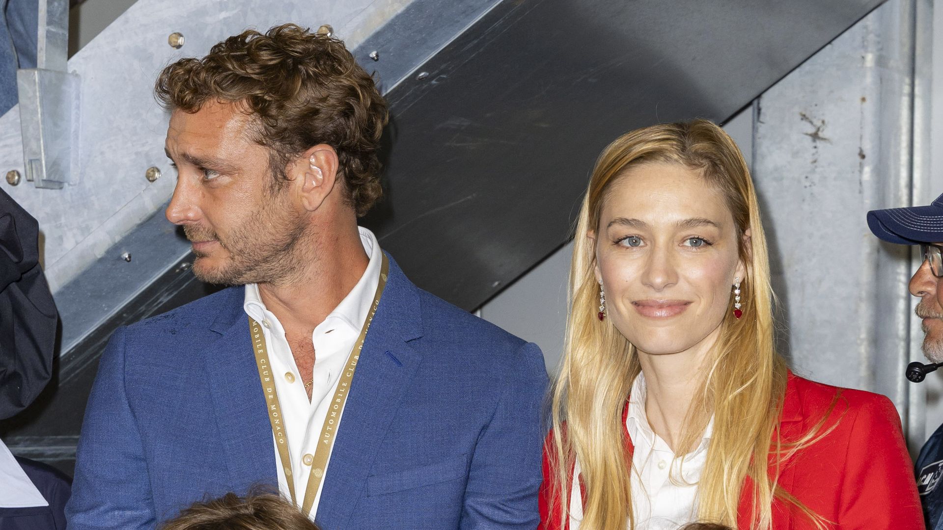Pierre Casiraghi and Beatrice Borromeo's sons make their Formula 1 debut with an adorable reaction