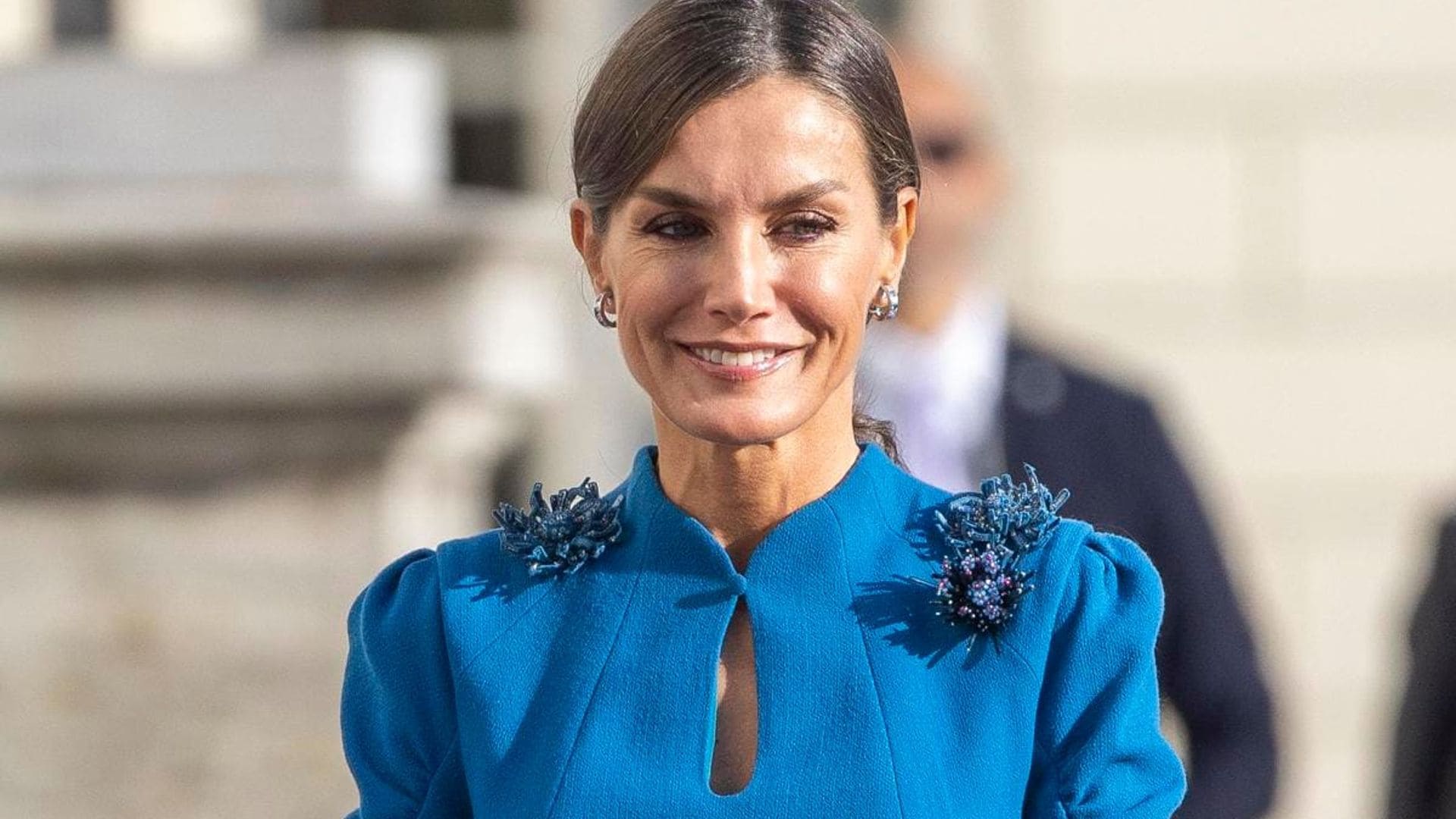 Queen Letizia kicks off state visit to Germany on a stylish note