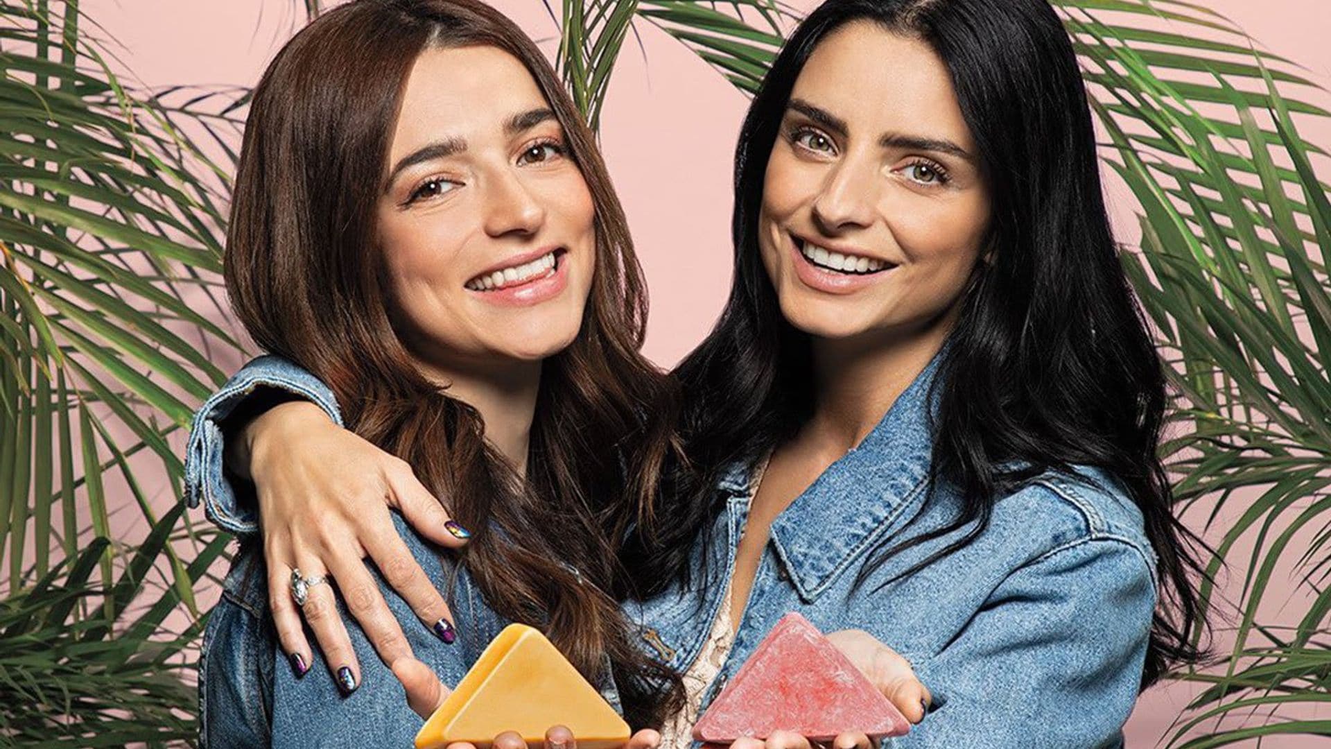 Aislinn Derbez uses this natural shampoo bar soap for shiny hair