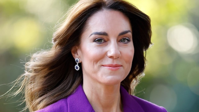 LONDON, UNITED KINGDOM - NOVEMBER 15: (EMBARGOED FOR PUBLICATION IN UK NEWSPAPERS UNTIL 24 HOURS AFTER CREATE DATE AND TIME) Catherine, Princess of Wales arrives at the Shaping Us National Symposium at the Design Museum on November 15, 2023 in London, England. The symposium event, hosted by The Princess of Wales and The  Royal Foundation Centre for Early Childhood, brings together leaders and specialists to consider key foundational skills for early childhood which can result in healthy adult lives. (Photo by Max Mumby/Indigo/Getty Images)