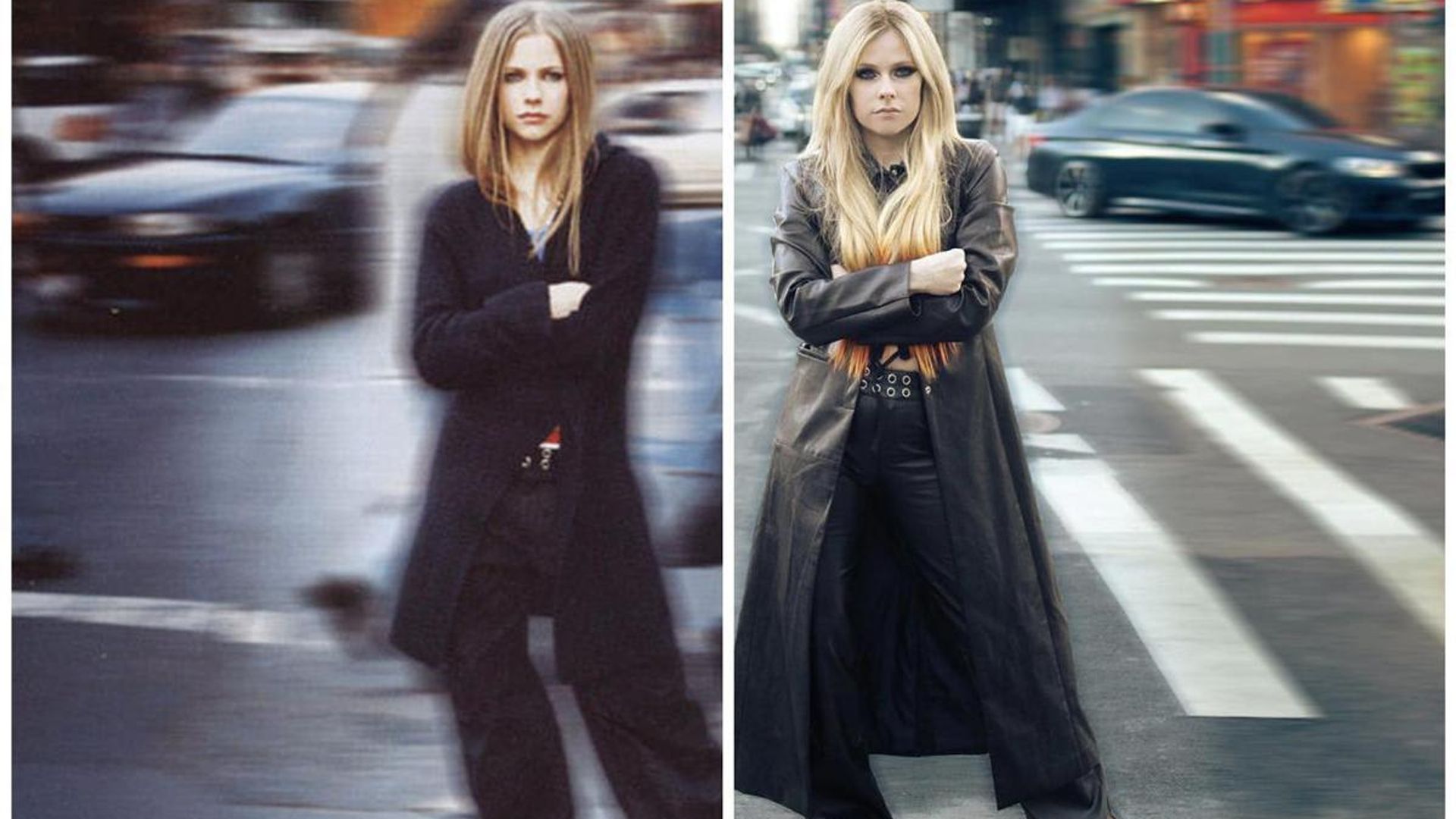 WATCH: Avril Lavigne recreates her most iconic album cover 20 years later