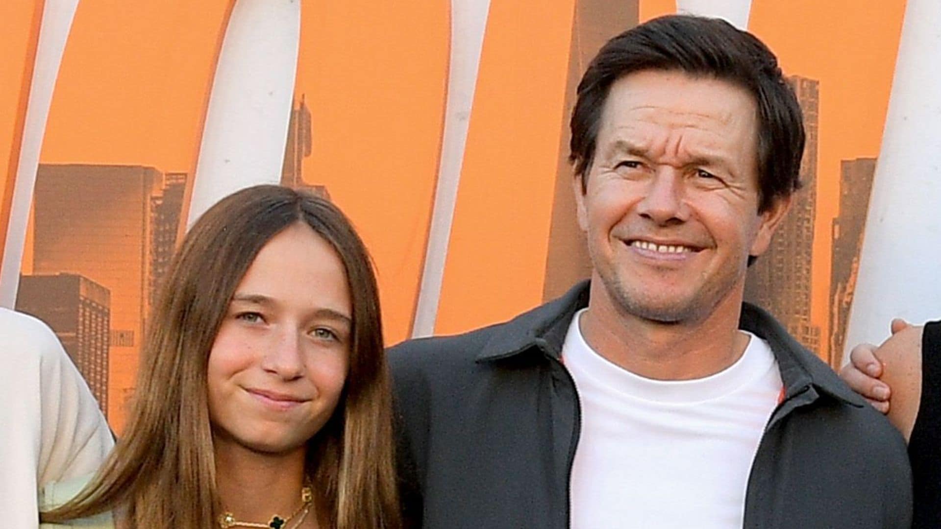 LOS ANGELES, CALIFORNIA - AUGUST 12: (L-R) Brendan Joseph Wahlberg, Grace Margaret Wahlberg, Mark Wahlberg, Rhea Durham, Michael Wahlberg and Sunni Gaines attend "The Union" premiere at The Egyptian Theatre Hollywood on August 12, 2024 in Los Angeles, California.  (Photo by Charley Gallay/Getty Images for Netflix) 
