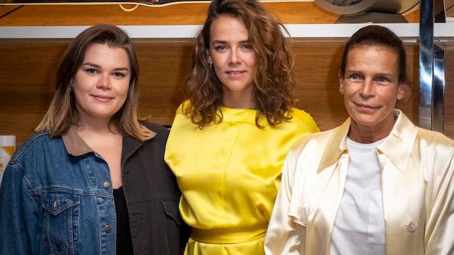 Princess Stephanie of Monaco supports daughter's pop-up store