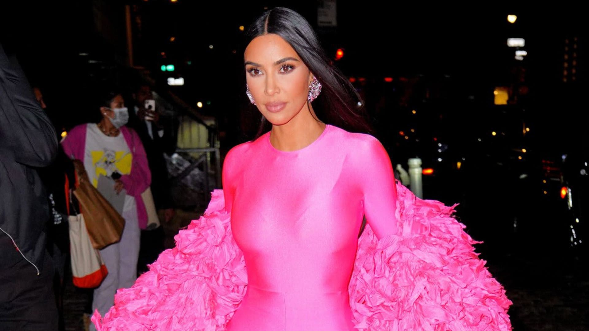 Kim Kardashian laughs and screams her way through Ellen DeGeneres’ haunted house