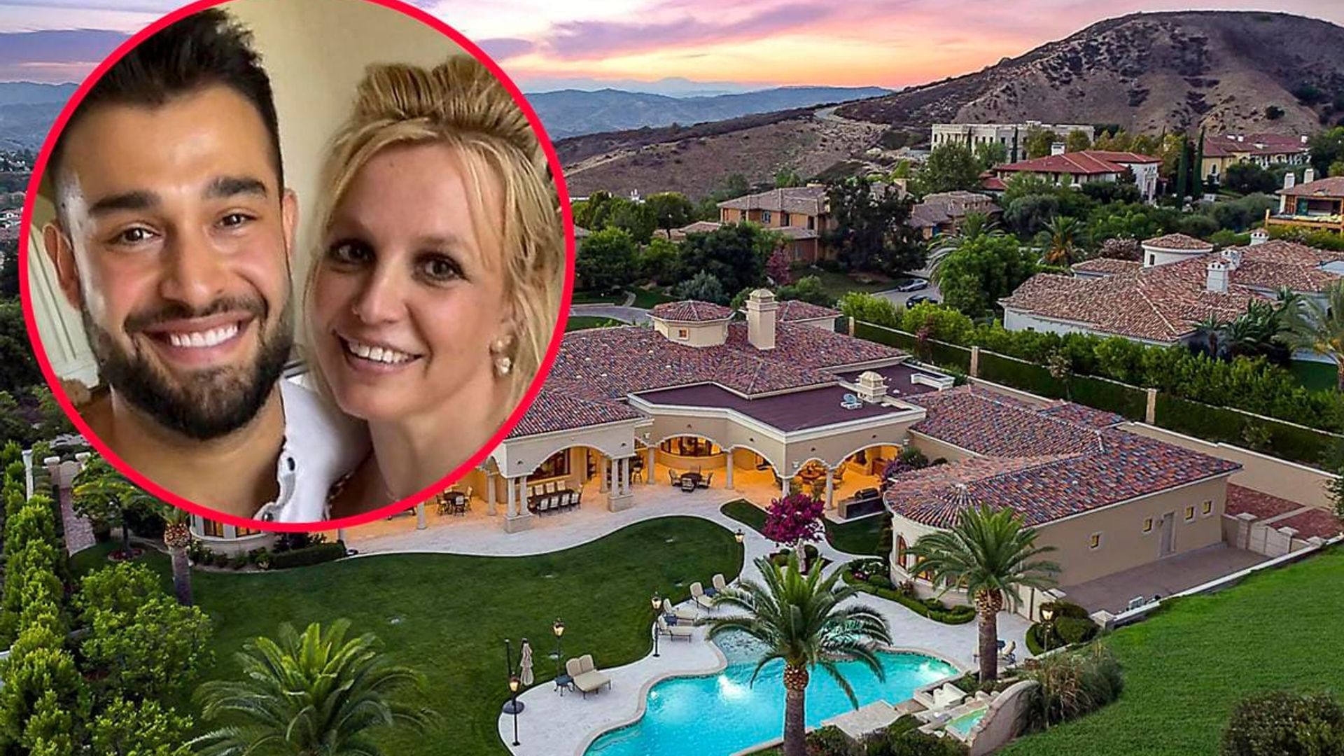 Britney Spears and Sam Asghari debut their $11 million dollar mansion