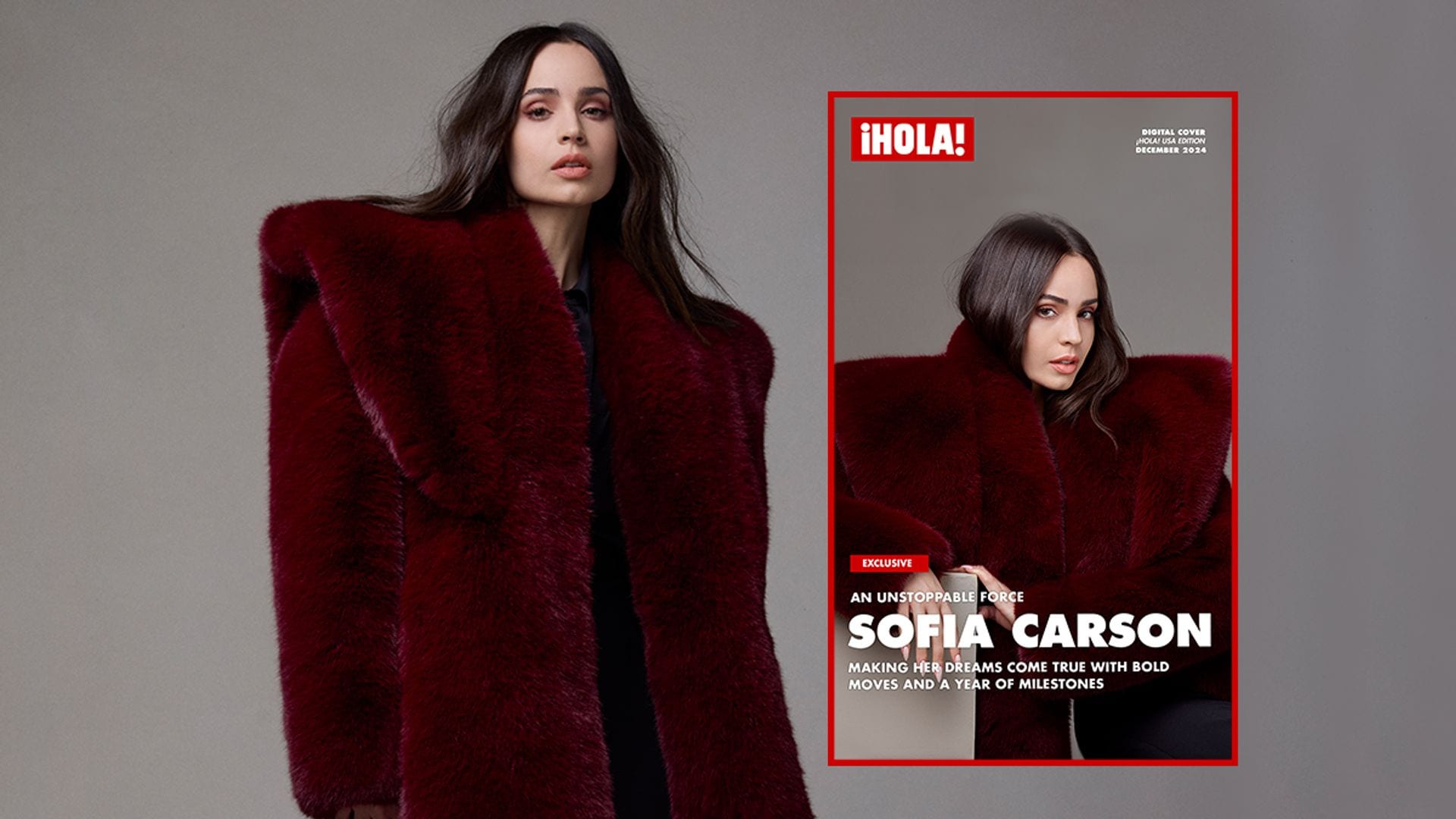 Sofia Carson making bold moves, closing a year of milestones and dreams come true [Exclusive]
