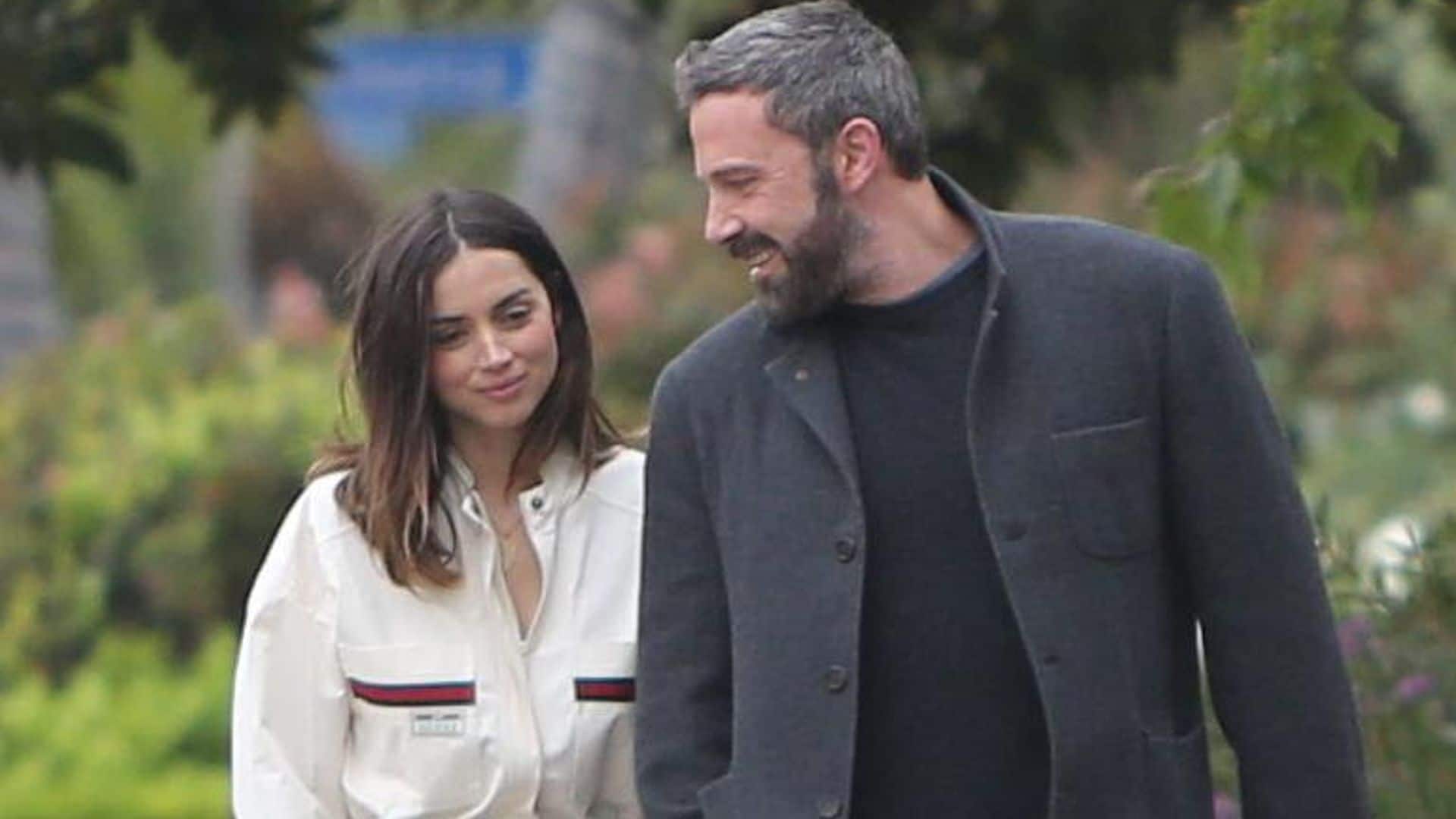 Ana de Armas pulls off the ultimate ‘boyfriend’ look in Ben Affleck’s shirt