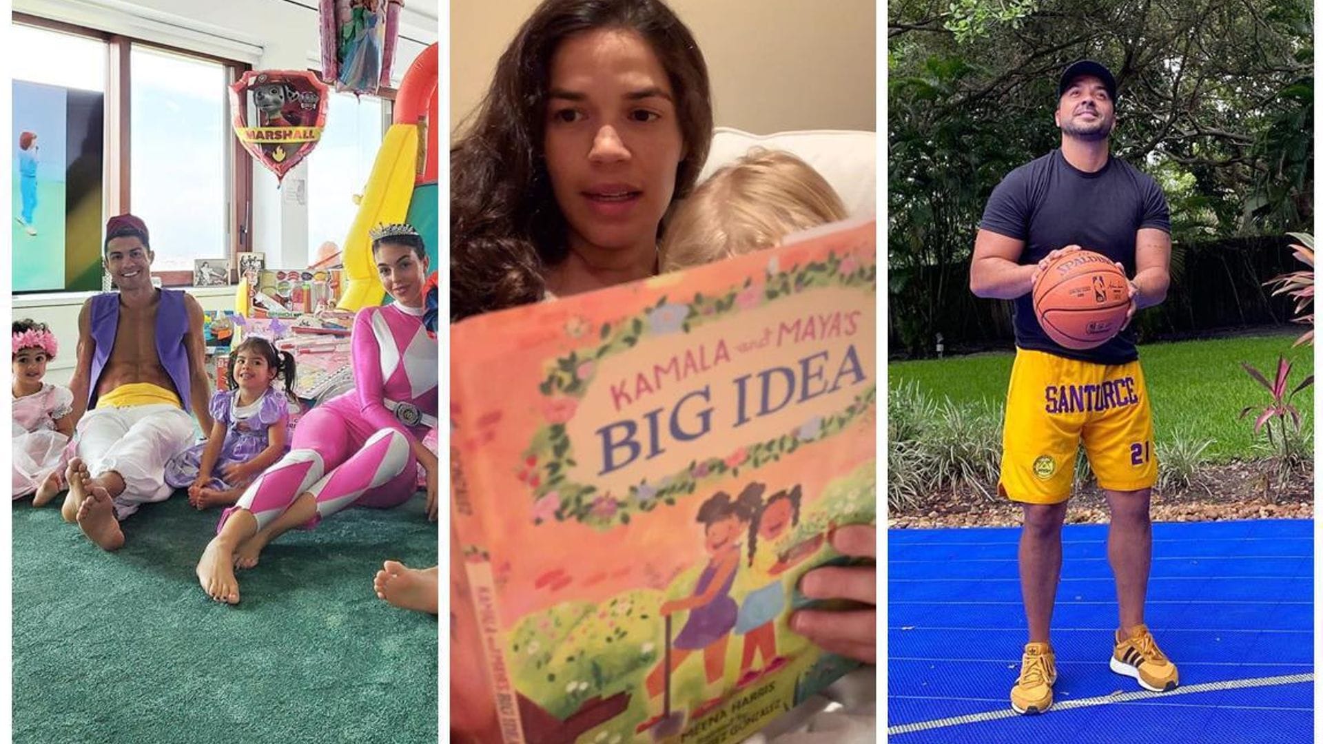 America Ferrera’s teary story time with son and more must-see photos