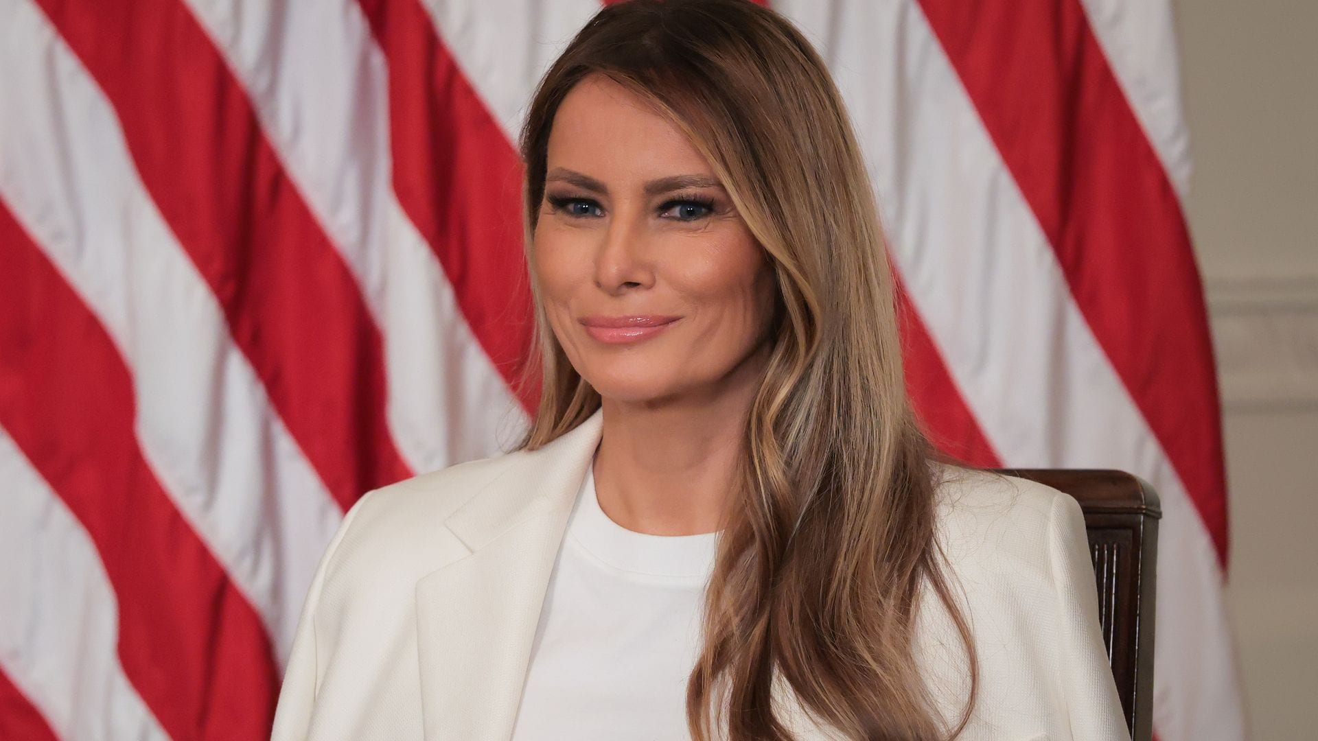 First Lady Melania Trump honors a former First Lady at the White House