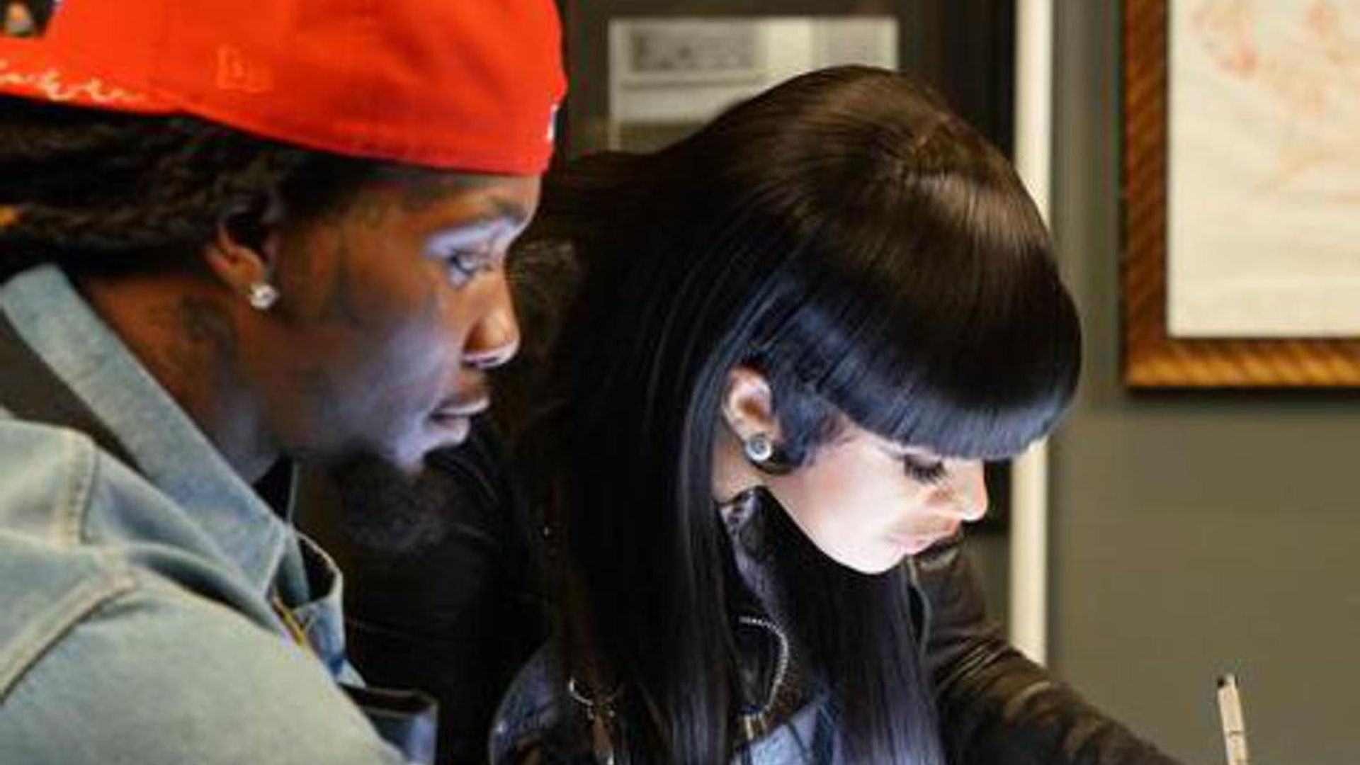 Cardi B and Offset gave each other matching tattoos for Valentine’s Day