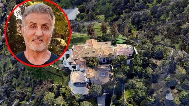 Sylvester Stallone's home in Beverly Hills