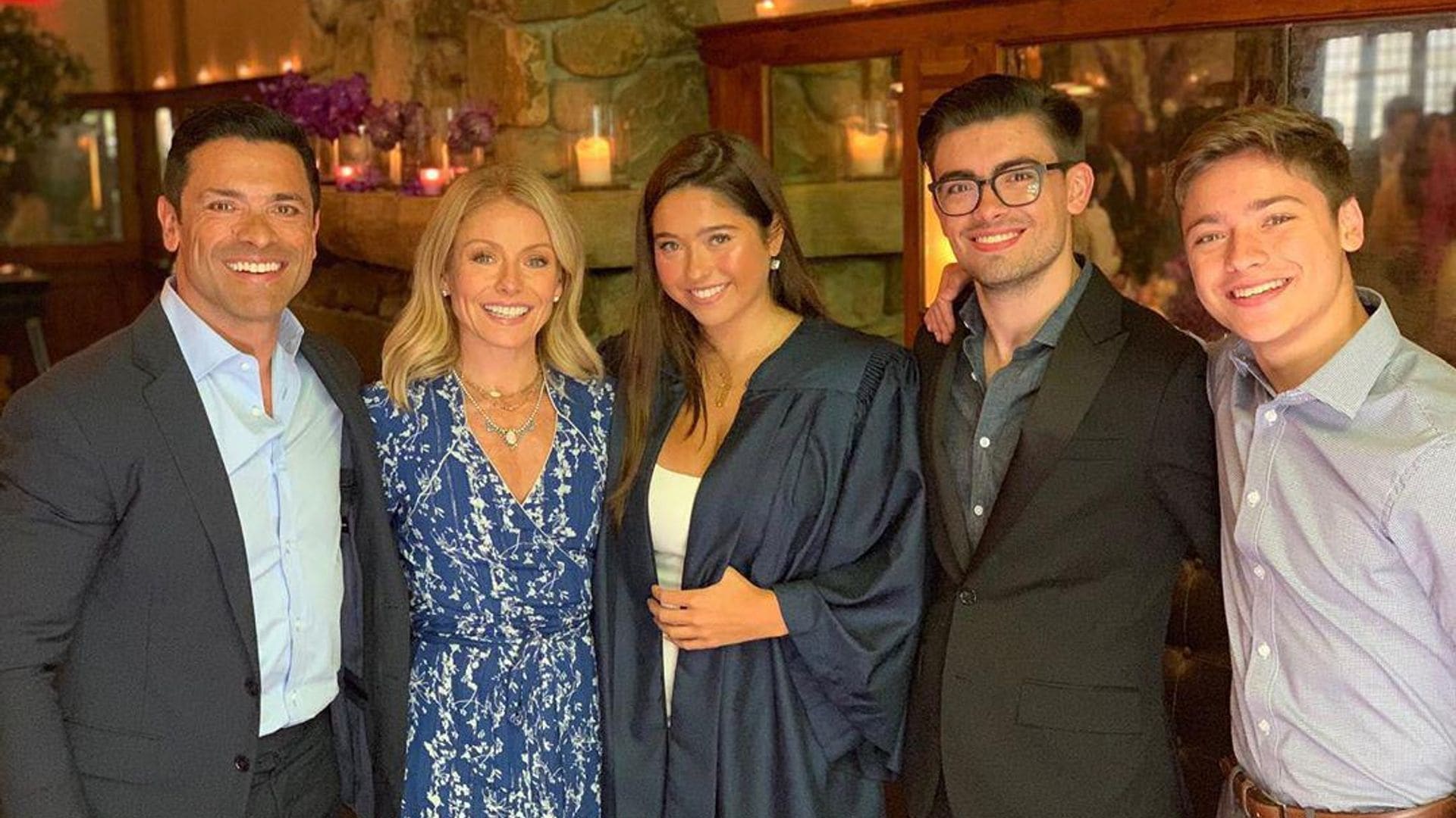 Mark Consuelos reunited with his family after four long months a part
