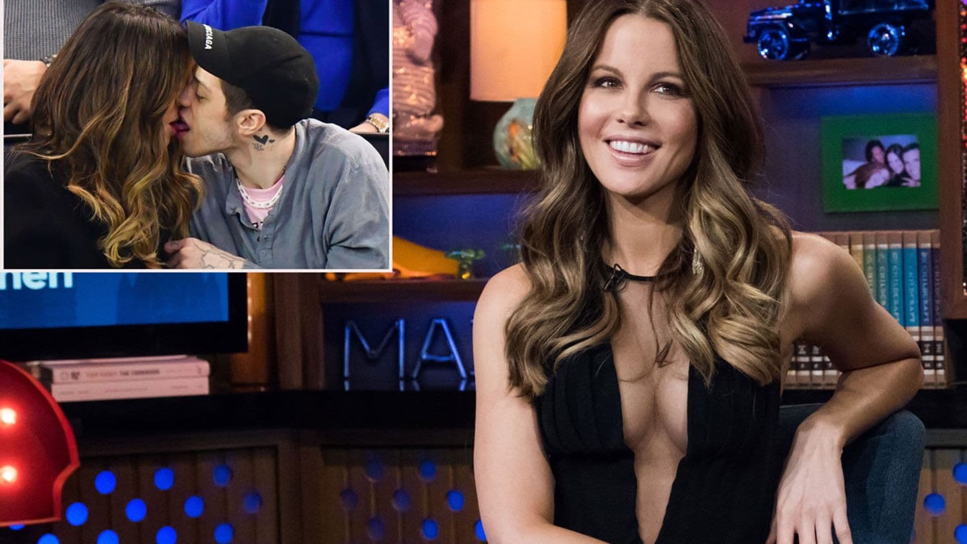 Kate Beckinsale reacts to THAT makeout picture with Pete Davidson
