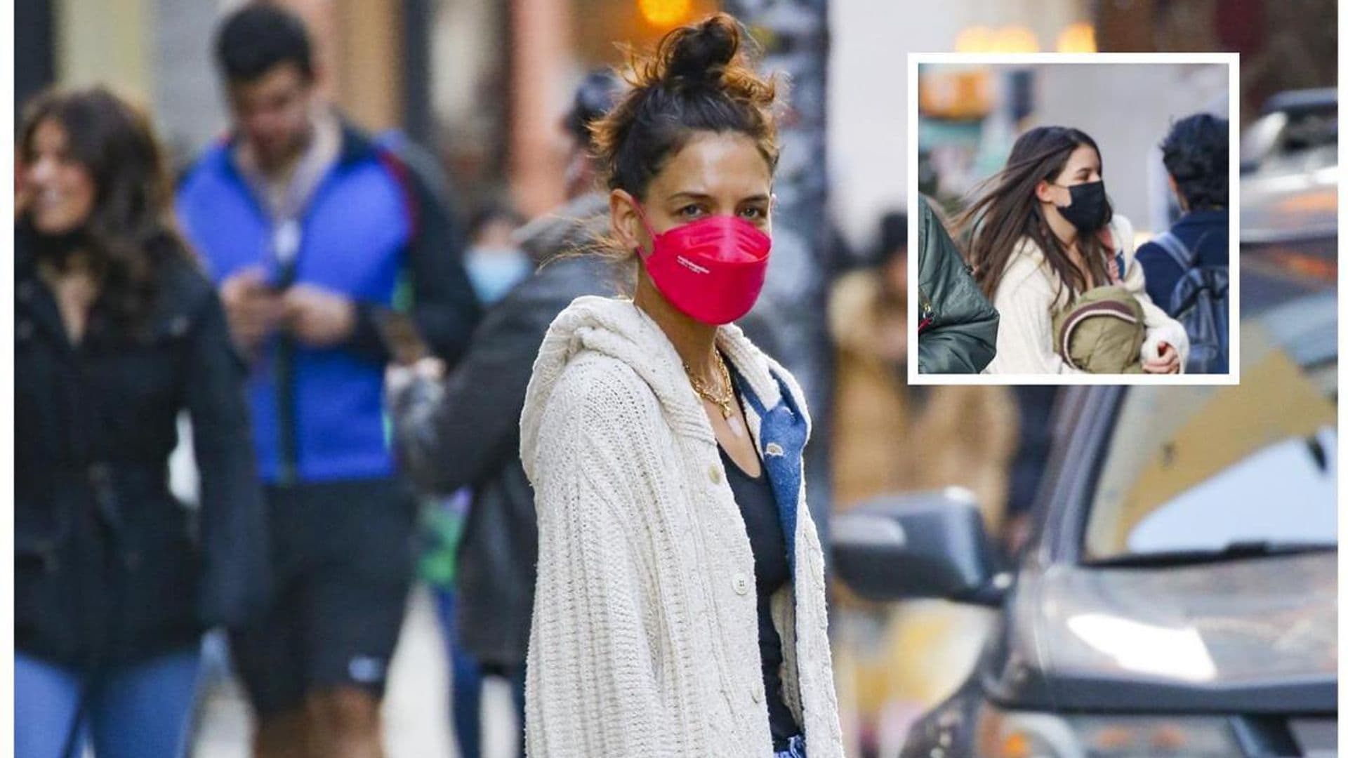 Suri Cruise and Katie Holmes prove it’s cool to match with your mom