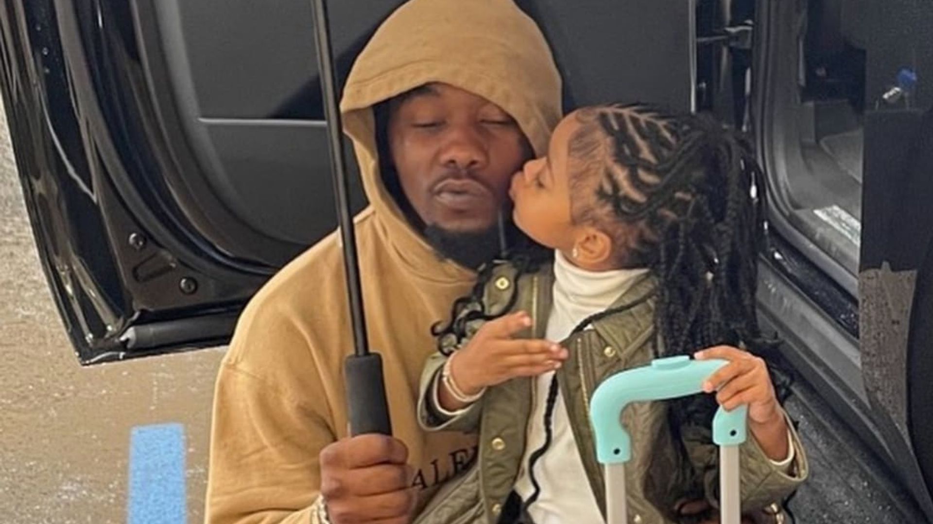 Cardi B’s firstborn Kulture heads to her first day of school after welcoming a baby brother