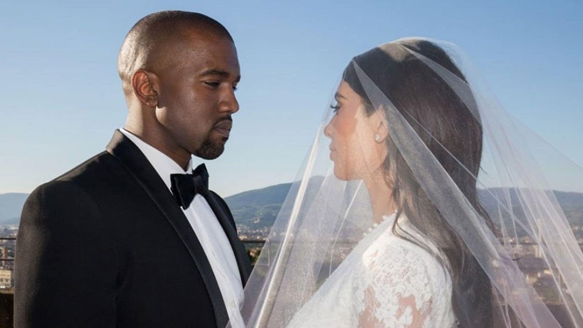 Kim Kardashian celebrates five year anniversary with Kanye West with sweet photos