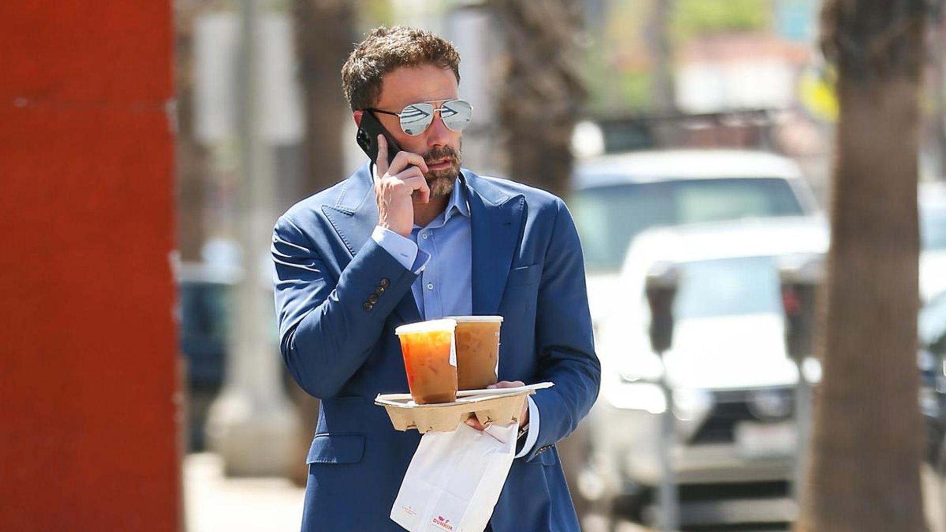 Ben Affleck is confirmed to star in Dunkin’s first Super Bowl commercial; spot includes a cameo from Jennifer Lopez