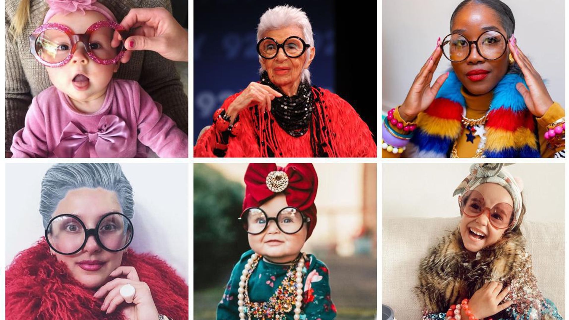 The best dressed award goes to... Iris Apfel’s fans