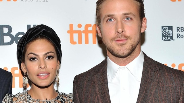 Eva Mendes, Ryan Gosling and Bradley Cooper at TIFF