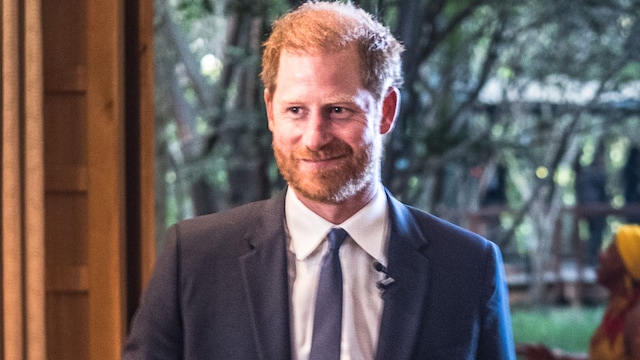 JOHANNESBURG, SOUTH AFRICA - OCTOBER 03: Prince Harry, Duke of Sussex attends a Sentebale reception and panel discussion at The Saxon Hotel in Johannesburg, South Africa. The event was supported by Baker McKenzie. The purpose was to convene global and local corporations and business leaders to discuss accelerating sustainable solutions for prosperity for young people in the region, including closing the digital divide on October 03, 2024 in Johannesburg, South Africa. (Photo by Brian Otieno/Getty Images for Sentebale)