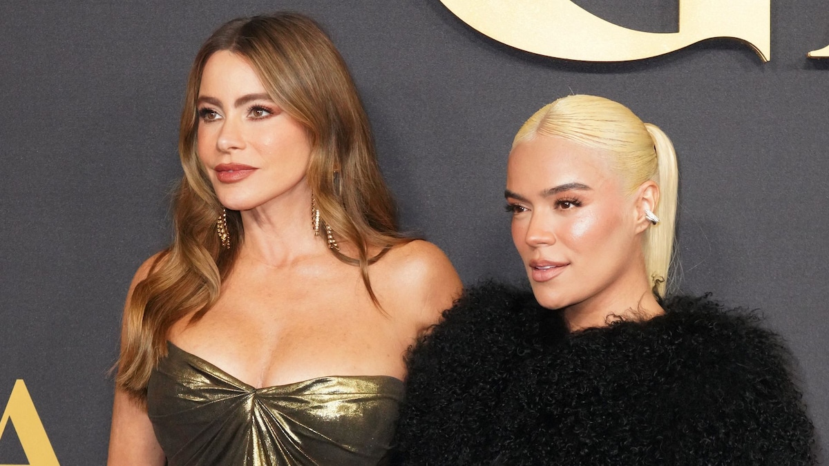 Sofía Vergara and Karol G reunite in Madrid in coordinated looks after star-studded birthday party