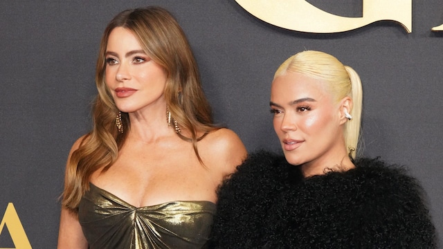 Sofía Vergara and Karol G Reunite in Madrid in Coordinated Looks After Star-Studded Birthday
