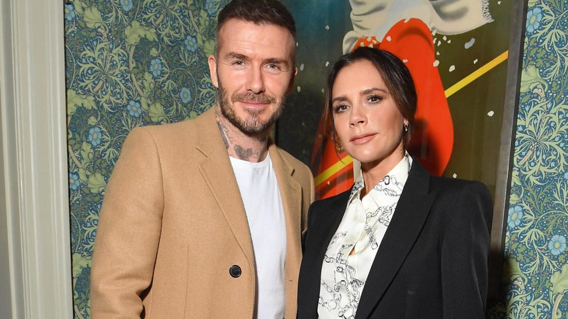 David Beckham reveals Victoria broke her foot in a ‘gym accident’
